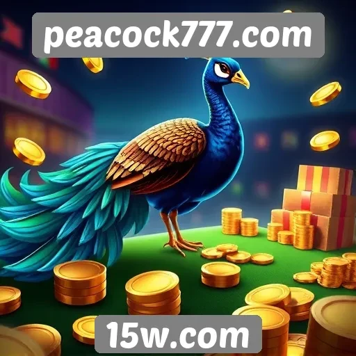 Jogos de cassino disponíveis no site peacock777.com